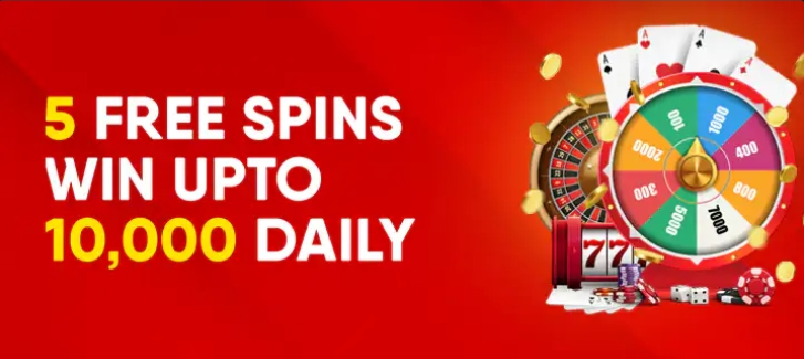 5 Free Spins to Win Up to 1000 Daily