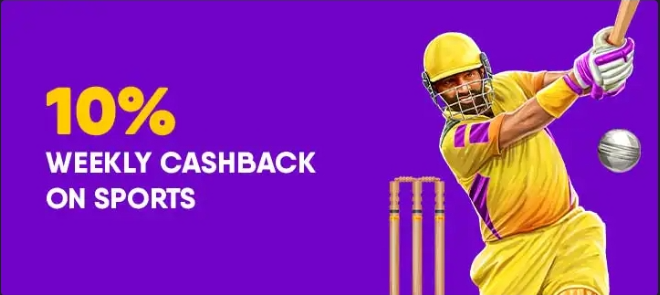 10% Weekly Sports Cashback